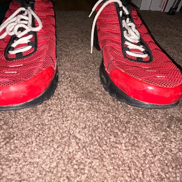 Nike Air Max Plus Siren Red/ Bright Mango/ Black Men\'s‎ 11.5 Excellent main image 7